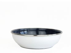 Smaltovaná miska ø 26 cm - 2.5 l velká bílá PREMIUM bílý | BELIS