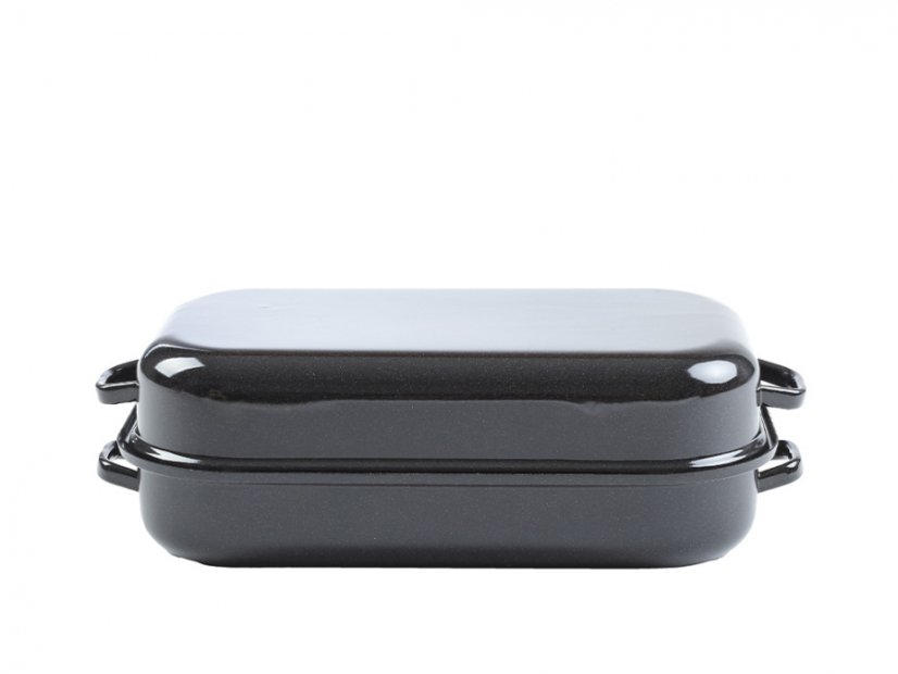 Smal­tovaný dvojpekáč rovný 25×16 cm – 2,2 l – PEKÁČE | SFINX – 2. akosť