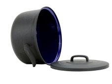 Smaltovaný hrnec s poklicí ø 18 cm - 2.2 l - BSE | BELIS