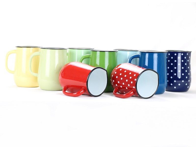 Smaltovaný džbán ø 11.5 cm - 2.5 l modrý