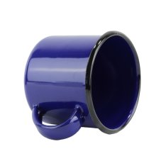 Smaltovaný hrnek ø 8 cm - 0.35 l modrý | BELIS