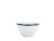 Smaltovaná miska ø 11 cm - 0.35 l bílá