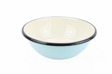Smaltovaná miska ø 19 cm – 1,5 l tyrkysová