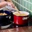 Smaltovaný hrnec s poklicí ø 16 cm - 2 l - ECO-CERAMIC | BELIS - 2 jakost