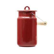 Smaltovaná bandaska červená 1,9l