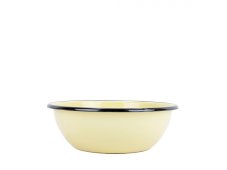 Smaltovaná miska ø 19 cm – 1,5 l krémová