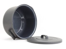 Smaltovaný hrnec s ETC uvnitř a s poklicí ø 24 cm - 5.5 l - BSE | BELIS