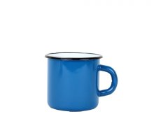 Smaltovaný hrnek ø 8 cm - 0.35 l petrolejově modrý
