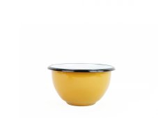 Smaltovaná miska ø 11 cm - 0.35 l hořčicová