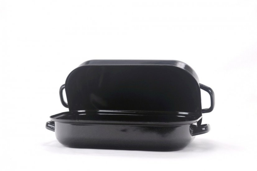 Smaltovaný dvoupekáč rovný 25x16 cm - 2.2 l - PEKÁČE | SFINX