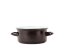 Smaltovaný rendlík ø 18 cm - 2 l - STANDARD hnědý | SFINX