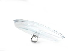 Skleněná poklice hranatá 26×26 cm - BSE | BELIS