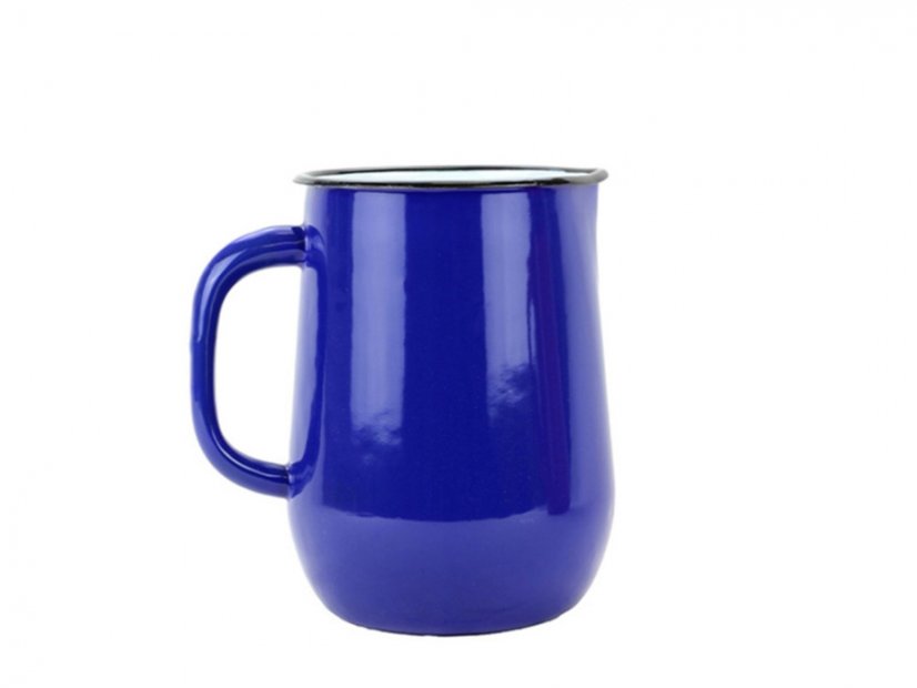 Smaltovaný džbán ø 11.5 cm - 2.5 l modrý