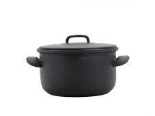 Smaltovaný hrnec s poklicí ø 18 cm - 2.2 l - BSE | BELIS - 2 jakost