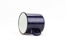 Smaltovaný hrnček ø 8 cm – 0,35 l kobaltovo modrý