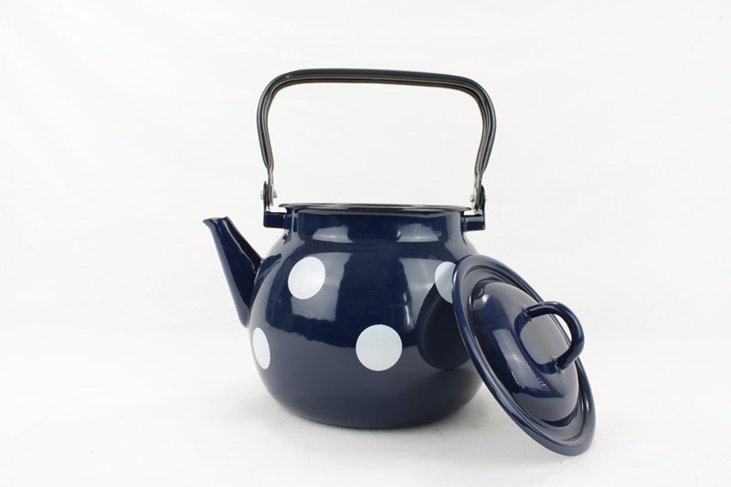 Smaltovaný čajník - 3.5 l modrý