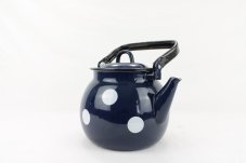 Smaltovaný čajník - 3.5 l modrý