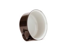 Smaltovaný rendlík ø 16 cm - 1.4 l - STANDARD hnědý | SFINX