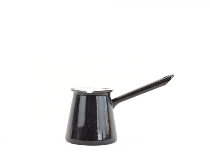 Smaltovaná džezva na kávu černá ø 9 cm - 0.4 l STANDARD černý | BELIS