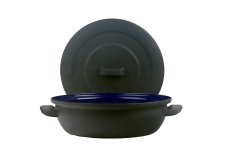 Smaltovaná zapékací mísa s poklicí ø 28 cm - 4.4 l - BSE | BELIS