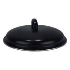 Smaltovaná pokrievka ø 24 cm – LUX čierna | BELIS
