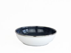 Smaltovaná miska ø 18 cm - 0.8 l malá PREMIUM bílý | BELIS