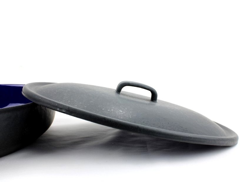 Smaltovaná oválná poklice 32x24 cm - BSE | BELIS