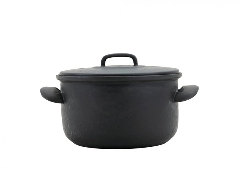 Smaltovaný hrnec s poklicí ø 18 cm - 2.2 l - BSE | BELIS - 2 jakost