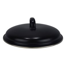 Smaltovaná pokrievka ø 24 cm – LUX čierna | BELIS