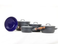 Smaltovaná sada nádobí 9-dílná - BSE | BELIS