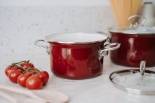 Smaltovaná sada nádobí 8-dílná - ECO-CERAMIC | BELIS