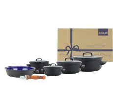 Smaltovaná sada nádobí 9-dílná III - BSE | BELIS