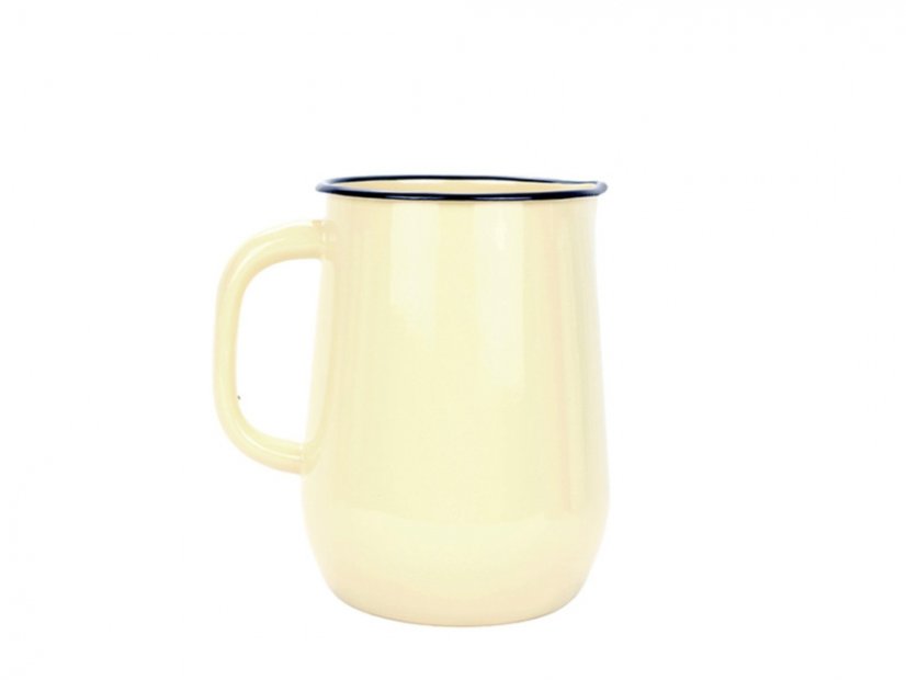 Smaltovaný džbán ø 11.5 cm - 2.5 l krémový