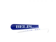 Obúvadlo krátke s modrou potlačou – BELIS