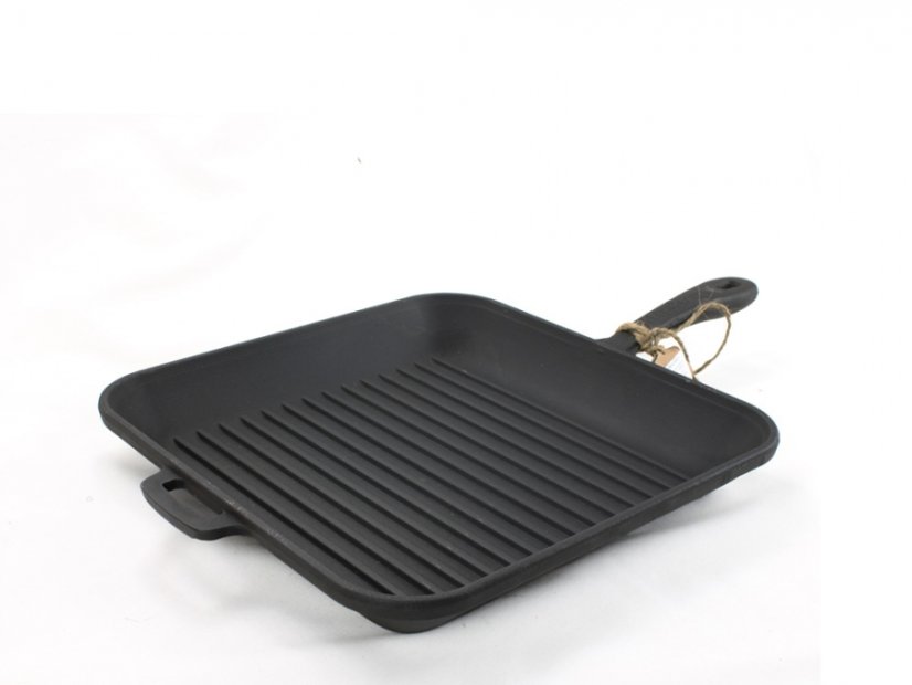 Litinová pánev čtvercová 28x28 cm - Litina | MAYSTERNYA