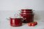 Emaille-Topfset 8-teilig – ECO-CERAMIC | BELIS