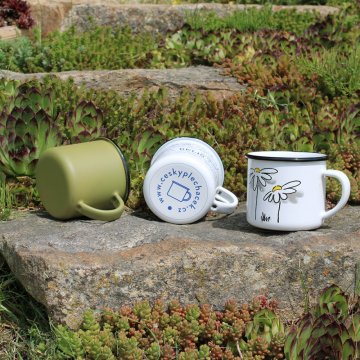 Plecháčky - Vnitřní smalt - krémový