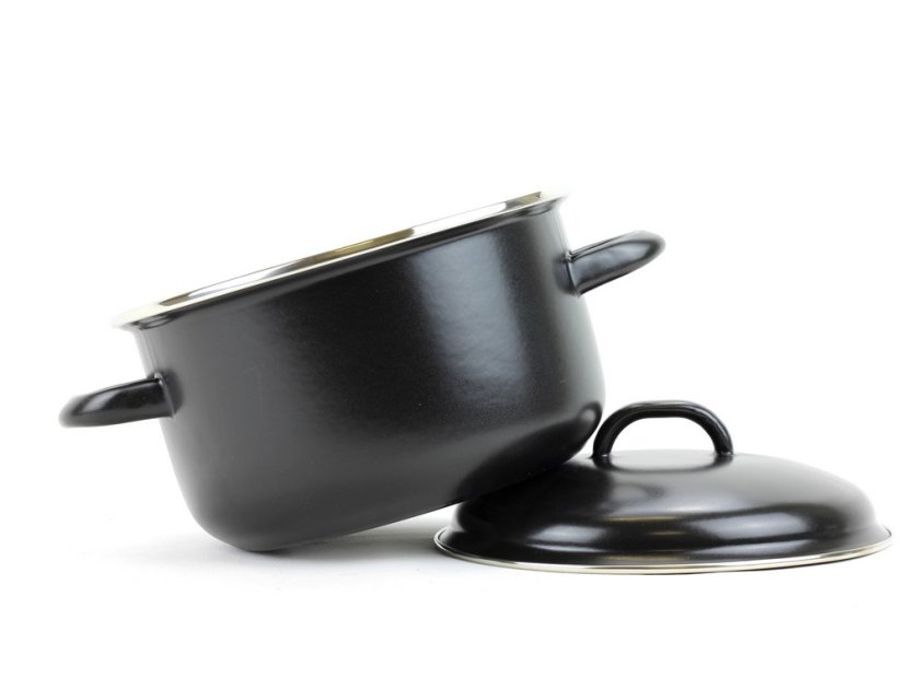 Smaltovaný hrnec s poklicí ø 20 cm - 3.5 l - LUX | BELIS