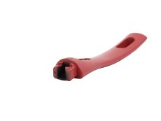 Plastové držadlo na pánev 24 cm tmavě růžová