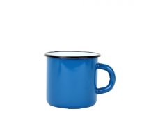 Smaltovaný hrnček ø 8 cm – 0,35 l petrolejovo modrý