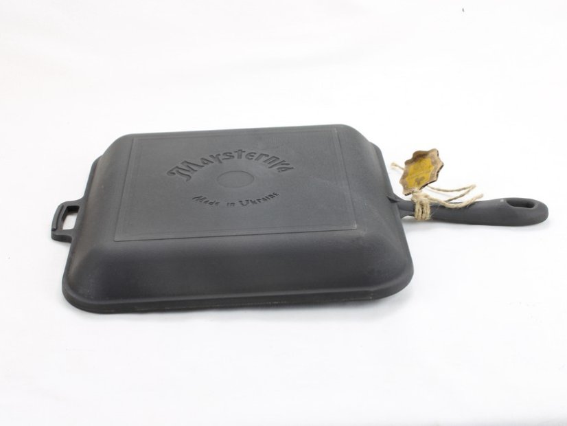 Litinová pánev čtvercová 28x28 cm - Litina | MAYSTERNYA