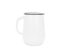 Smaltovaný džbán ø 11.5 cm - 2.5 l bílý