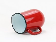 Smaltovaný džbán ø 11.5 cm - 2.5 l červený