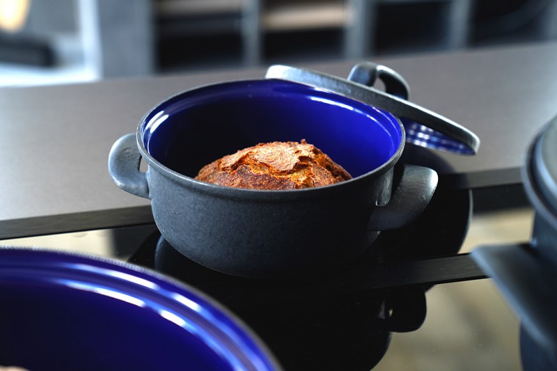 Smaltovaný hrnec s poklicí ø 16 cm - 1.5 l - BSE | BELIS