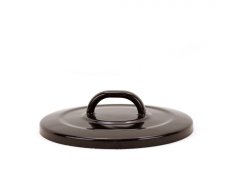 Smaltovaná poklice ø 16 cm - STANDARD hnědý | SFINX