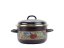 Smaltovaný hrnec s poklicí ø 20 cm - 3.5 l - GOLD | BELIS