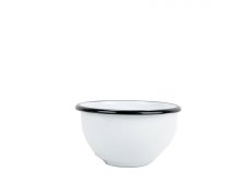 Smaltovaná miska ø 11 cm - 0.35 l bílá