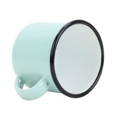 Smaltovaný hrnek ø 8 cm - 0.35 l mint - ČESKÝ PLECHÁČEK | BELIS
