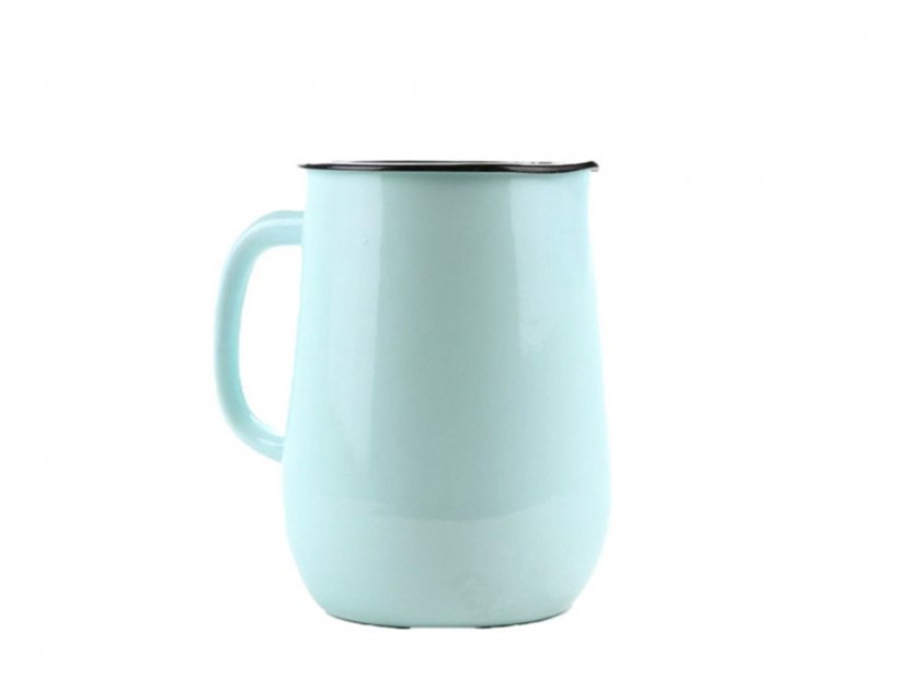 Smaltovaný džbán ø 11.5 cm - 2.5 l tyrkysový