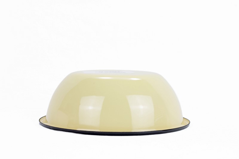 Smaltovaná miska ø 19 cm – 1,5 l krémová